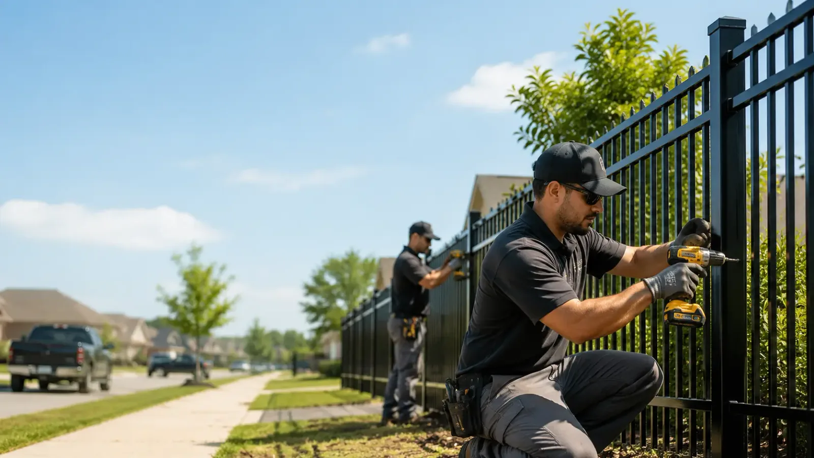 Metal Fence Installation in Port Barre, LA